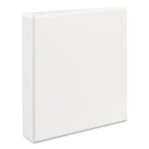 Heavy-duty View Binder With Durahinge And One Touch Ezd Rings, 3 Rings, 1.5" Capacity, 11 X 8.5, White.