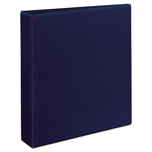 Heavy-duty View Binder With Durahinge And One Touch Ezd Rings, 3 Rings, 1.5" Capacity, 11 X 8.5, Nav.y Blue