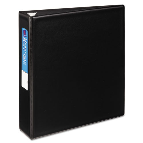 Heavy-duty Non-view Binder With Durahinge And One Touch Ezd Rings, 3 Rings, 2" Capacity, 11 X 8.5, Black.