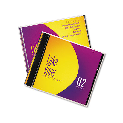 Inkjet Cd/dvd Jewel Case Inserts, Matte White, 20/pack.