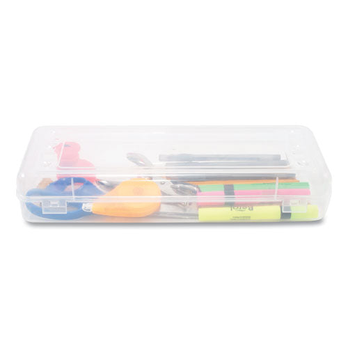 Stretch Art Box, Polypropylene, 13.25 X 5 X 2.3, Clear.