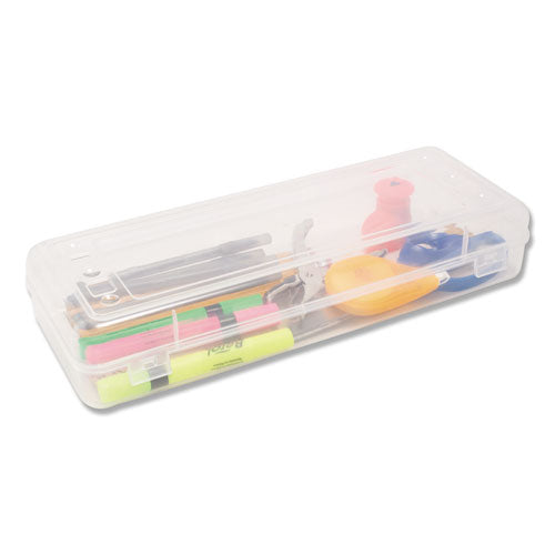 Stretch Art Box, Polypropylene, 13.25 X 5 X 2.3, Clear.