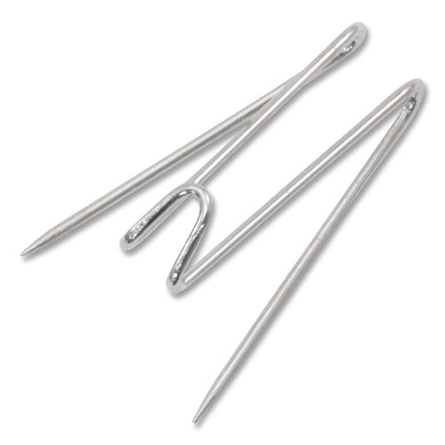 Panel Wall Wire Hooks, Silver, 25 Hooks/pack.