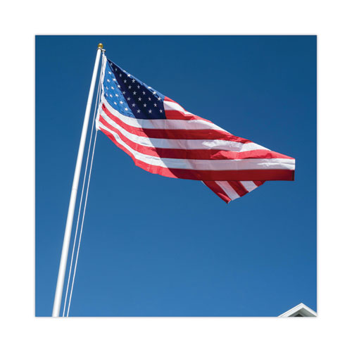 All-weather Outdoor U.s. Flag, 96" X 60", Heavyweight Nylon.