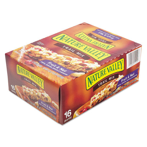 Granola Bars, Chewy Trail Mix Cereal, 1.2 Oz Bar, 16/box.