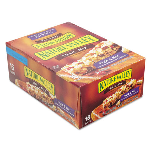 Granola Bars, Chewy Trail Mix Cereal, 1.2 Oz Bar, 16/box.