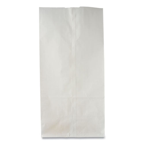 Grocery Paper Bags, #6 Size, 6" X 3.63" X 11.06", White, 500/bundle.