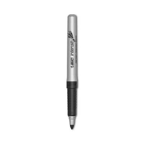 Intensity Fine Tip Permanent Marker Value Pack, Fine Bullet Tip, Black, 24/pack.