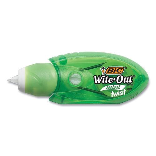 Wite-out Mini Twist Correction Tape, Non-refillable, Blue/fuchsia Applicators 0.2" X 314", 2/pack.