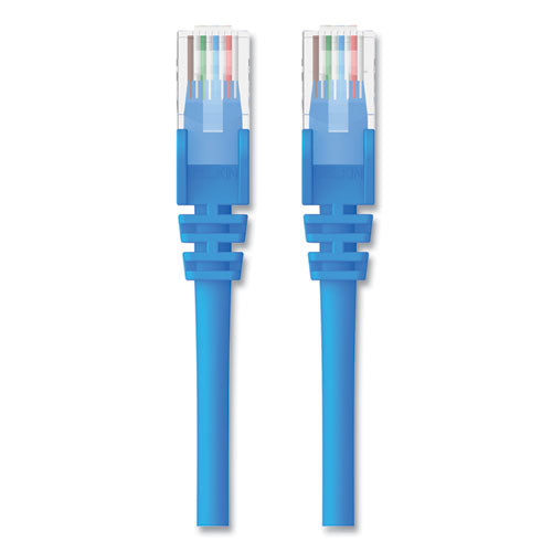 Cat5e Snagless Patch Cable, 3 Ft, Blue.