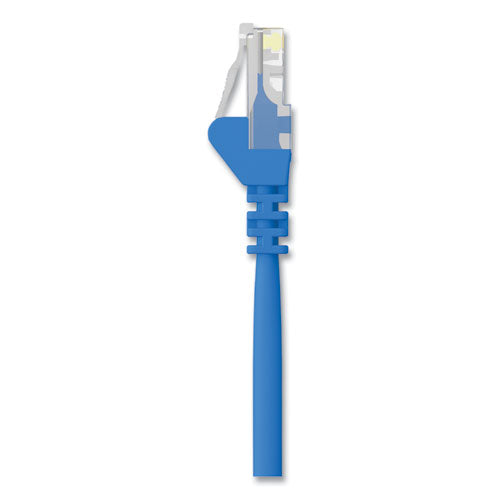 Cat5e Snagless Patch Cable, 3 Ft, Blue.