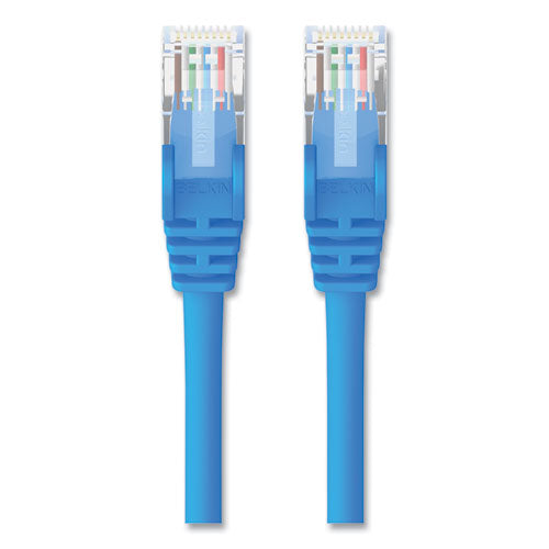 Cat5e Snagless Patch Cable, 3 Ft, Blue.