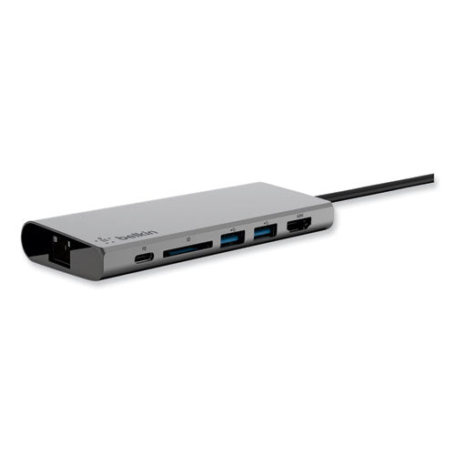 Usb-c Multimedia Hub, 6 Ports, Space Gray.