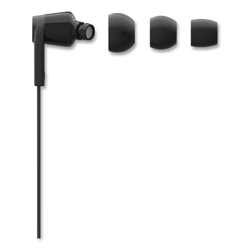 Soundform Headphones With Lightning Connector, 44" Cord, Black.