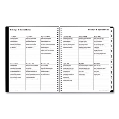 Teacher's Solid Black Weekly/monthly Lesson Planner,2024 To 2025, Nine Classes, Black Cover, (144) 11 X 8.5 Pages