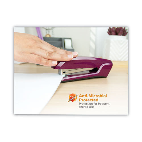 Ascend Stapler, 20-sheet Capacity, Magenta.