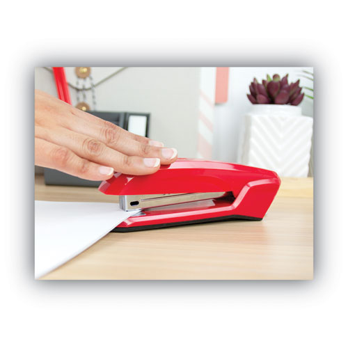 Ascend Stapler, 20-sheet Capacity, Red.