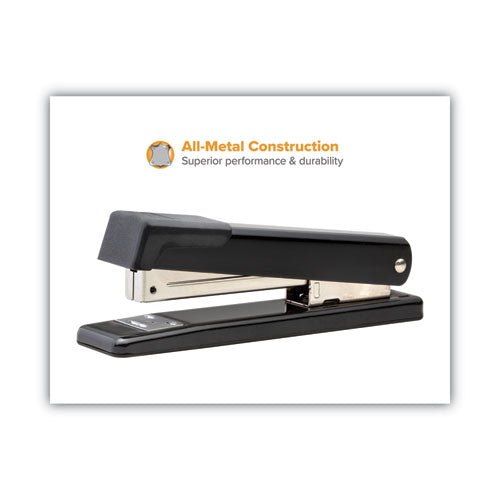Classic Metal Stapler, 20-sheet Capacity, Black.