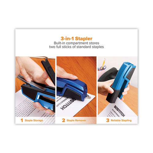 Epic Stapler, 25-sheet Capacity, Blue.