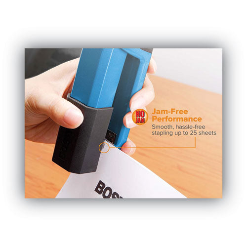 Epic Stapler, 25-sheet Capacity, Blue.