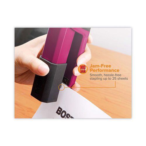 Epic Stapler, 25-sheet Capacity, Magenta.