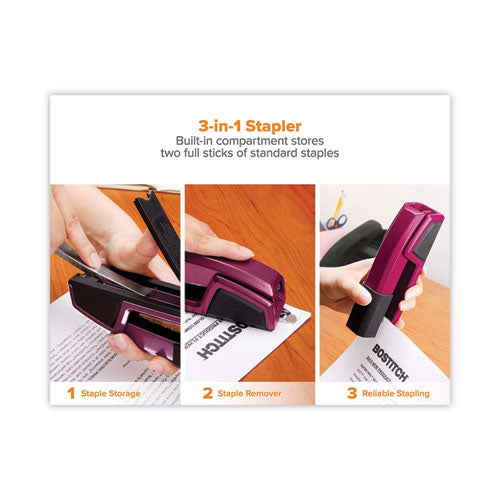 Epic Stapler, 25-sheet Capacity, Magenta.