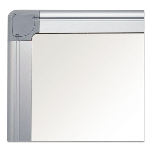 Earth Silver Easy-clean Dry Erase Board, 48 X 36, White Surface, Silver Aluminum Frame.