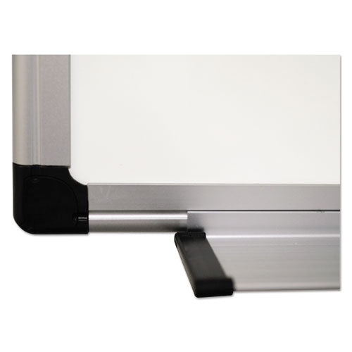 Porcelain Value Dry Erase Board, 48 X 72, White Surface, Silver Aluminum Frame.