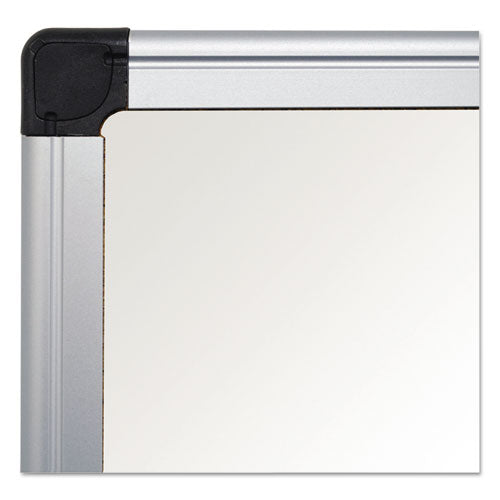 Porcelain Value Dry Erase Board, 48 X 72, White Surface, Silver Aluminum Frame.