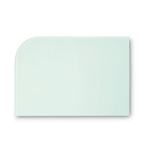 Magnetic Glass Dry Erase Board, 36 X 24, Opaque White Surface.