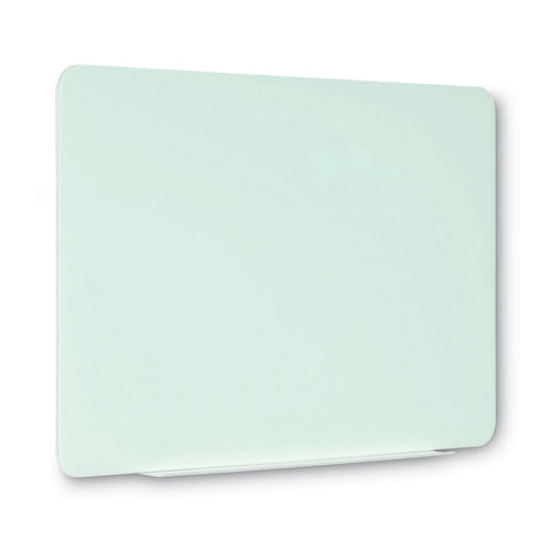 Magnetic Glass Dry Erase Board, 36 X 24, Opaque White Surface.