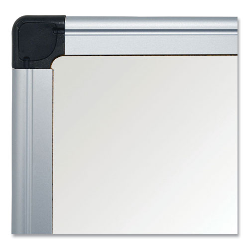 Value Lacquered Steel Magnetic Dry Erase Board, 96 X 48, White Surface, Silver Aluminum Frame.