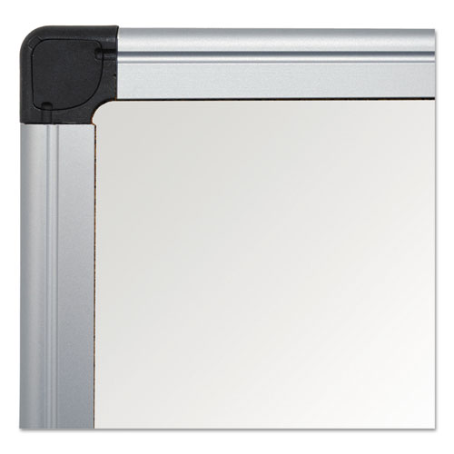 Value Melamine Dry Erase Board, 48 X 96, White Surface, Silver Aluminum Frame.