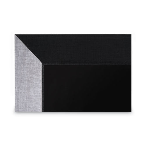 Kamashi Wet-erase Board, 36 X 24, Black Surface, Black Wood Frame.