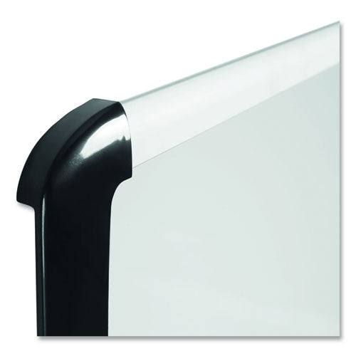 Gold Ultra Magnetic Dry Erase Boards, 48 X 36, White Surface, Black Aluminum Frame.