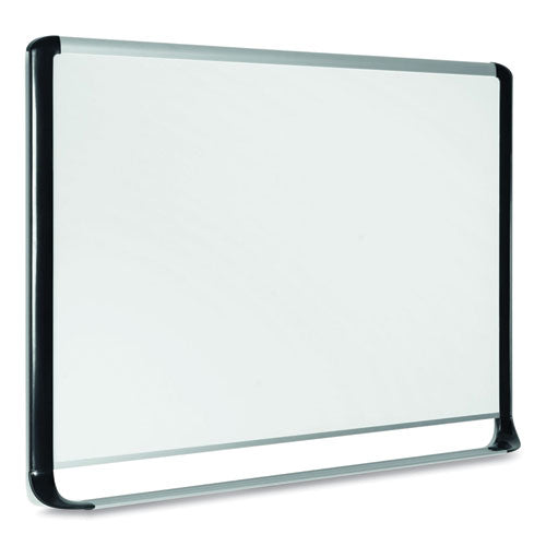 Gold Ultra Magnetic Dry Erase Boards, 48 X 36, White Surface, Black Aluminum Frame.