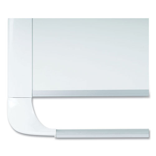 Gold Ultra Magnetic Dry Erase Boards, 48 X 36, White Surface, White Aluminum Frame.