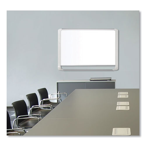 Gold Ultra Magnetic Dry Erase Boards, 48 X 36, White Surface, White Aluminum Frame.