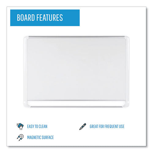 Gold Ultra Magnetic Dry Erase Boards, 72 X 48, White Surface, White Aluminum Frame.