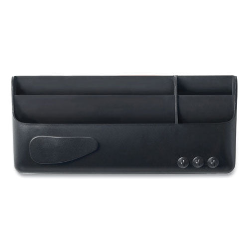 Magnetic Smartbox Organizer, 9 X 4, Black.