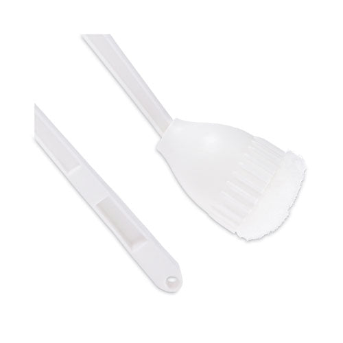 Cone Bowl Mop, 10" Handle, 2" Mop Head, White, 25/carton.