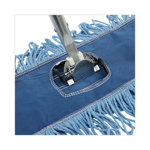 Clip-on Dust Mop Frame, 24w X 5d, Zinc Plated.