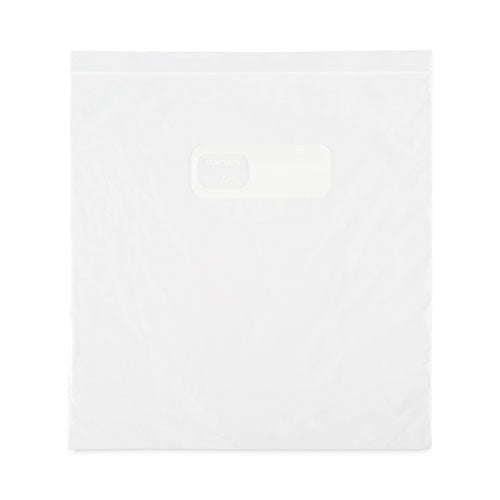 Reclosable Food Storage Bags, Gallon, 10.5" X 11", Clear, 250/box.