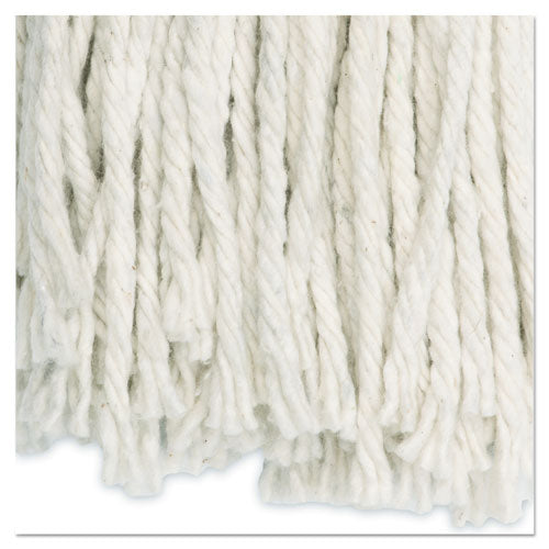 Cut-end Wet Mop Head, Cotton, No. 20, White.