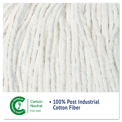 Cut-end Wet Mop Head, Cotton, No. 20, White.