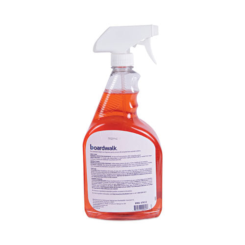 Boardwalk Green Natural Grease And Grime Cleaner, 32 Oz Spray Bottle.