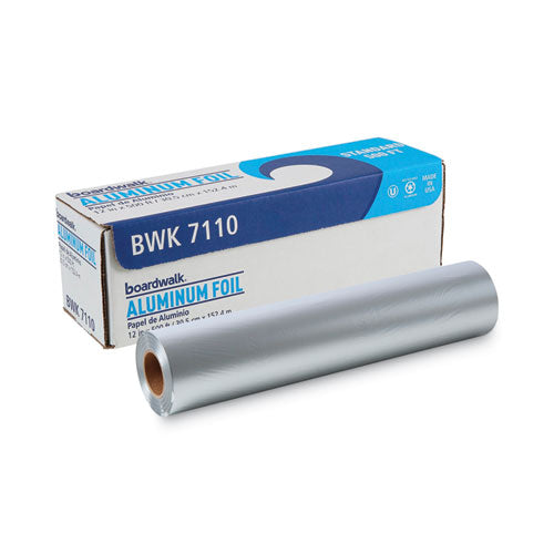 Standard Aluminum Foil Roll, 63 Gauge, 12" X 500 Ft.