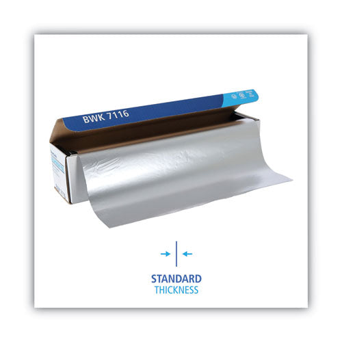 Standard Aluminum Foil Roll, 63 Gauge, 18" X 1,000 Ft.