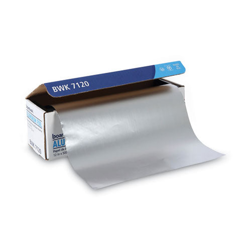 Heavy-duty Aluminum Foil Roll, 87 Gauge, 12" X 500 Ft.