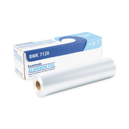 Heavy-duty Aluminum Foil Roll, 87 Gauge, 12" X 500 Ft.